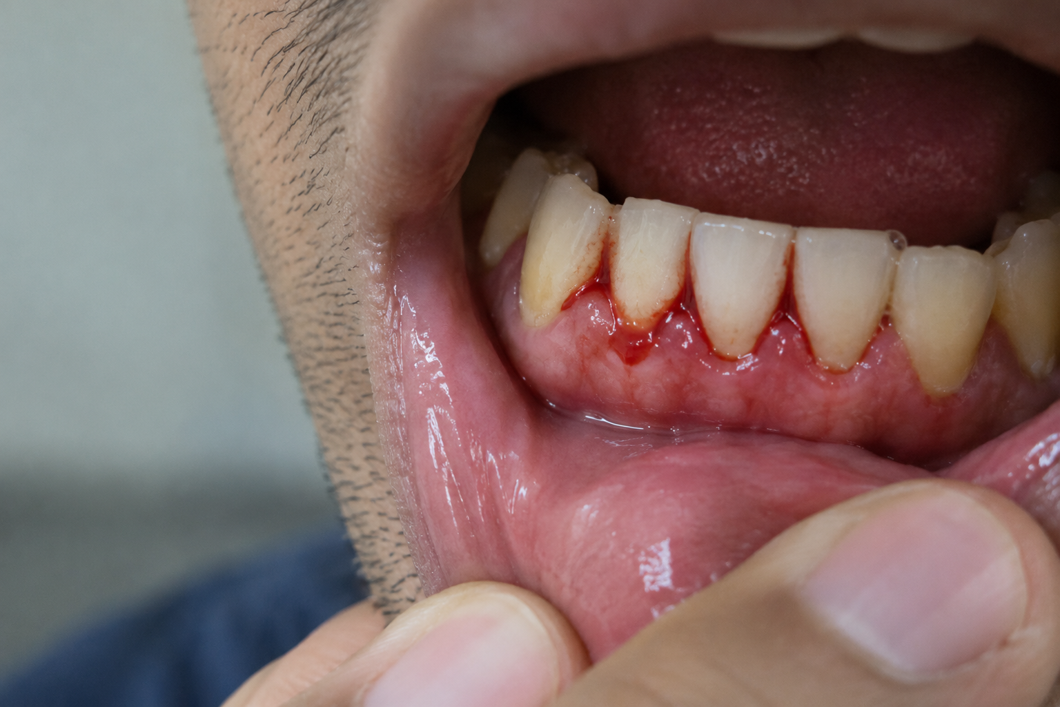 Why do my gums bleed?