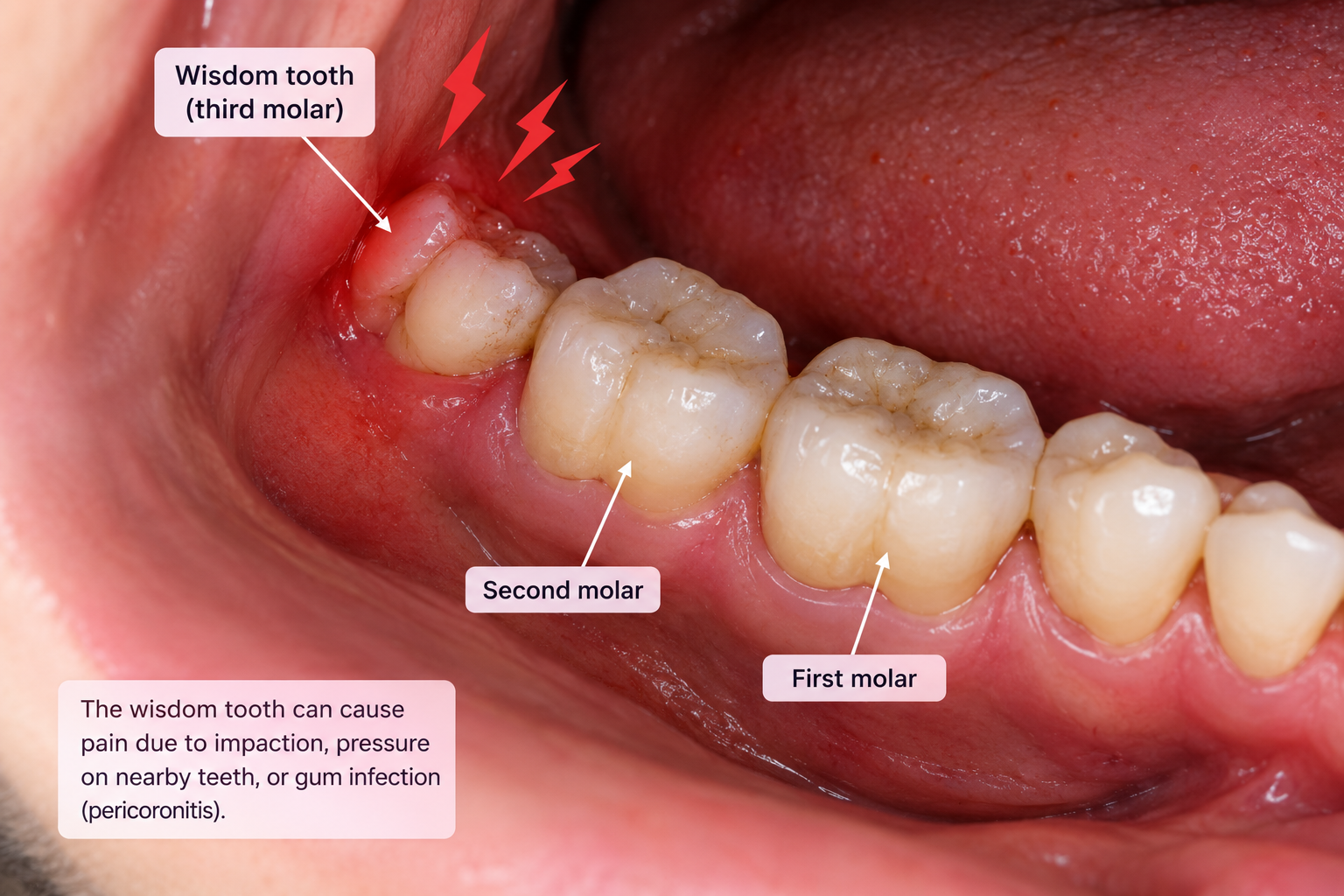 Wisdom-tooth pain: What should I do?
